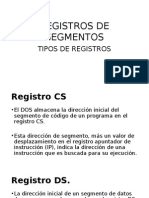 Registros de Segmentos