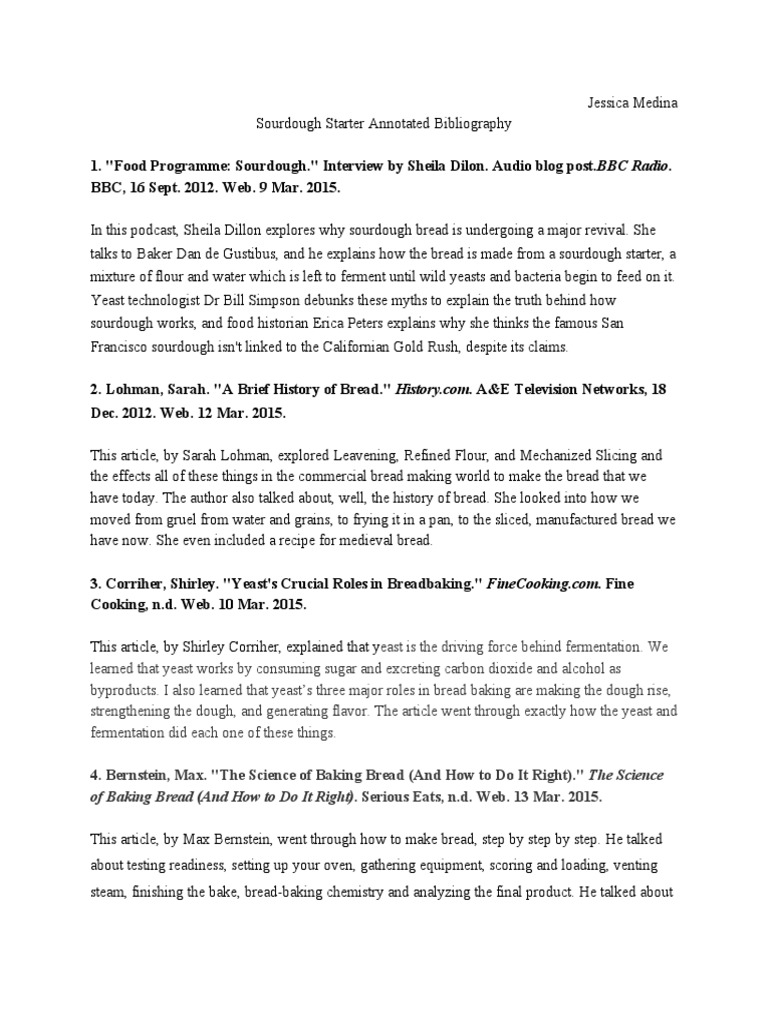 Annotated bibliography template word image