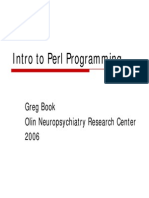 Perl Programming Introduction