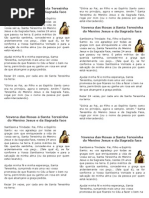 Novena Das Rosas à Santa Teresinha Do Menino Jesus e Da Sagrada Face