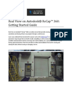 Real View on Autodesk ReCap 360