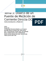 Tema 3 Diseno Puente Medicion Corriente Directa DC