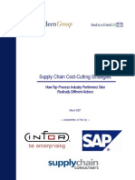 Supply Chain Costcutting Strategies