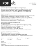 Bobzavala Resume