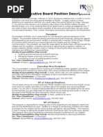 Download Exec Board Position Descriptions Memo Examples by ScrippsPRSSA SN26176552 doc pdf