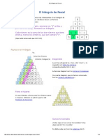 MatematicasDiscretas-El Triángulo de Pascal