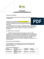 Descripción Act - Fls