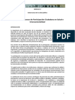 Los Procesos de Participacion Ciudadana PDF