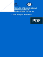 Miranda, Lidia Raquel - ¿Cuál Fue El Pecado Original- Traducciones e Interpretaciones de Gn 3, 1-24