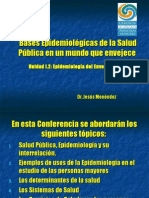 Bases Epidemiologicas de La Salud Publica