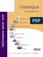 Catalogue Formations 2014 Tunisie Aai