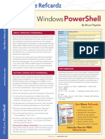 RefCard for Windows PowerShell