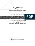 AfriMAP - Moz - PolPart - Disc - PT Moçambique Democracia e Participação Política