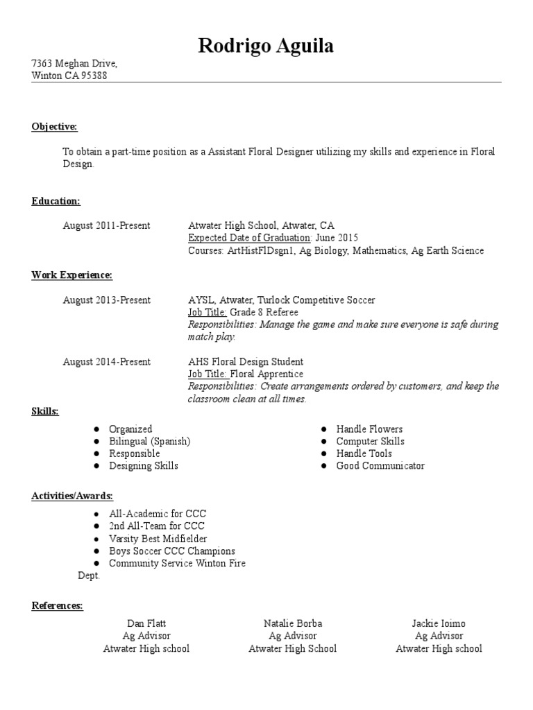 Resume Basic | PDF