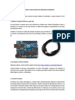 Instalación de Arduino en Windows