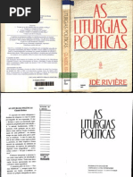 RIVIERE, Claude. Liturgias Políticas