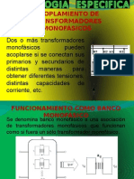 AOPLAMIENTO DE TRANSFORMADORES MONOFÁSICOS (39