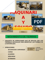 Manual de Rendimiento de Maquinaria