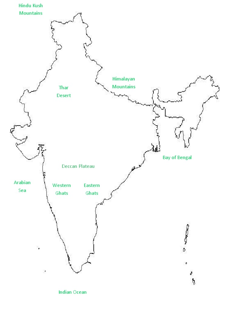 India Geography PDF