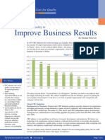 Cost of Quality  Effective Business KPI
