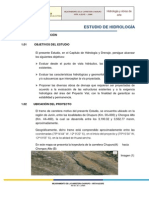 Estudio de Hidrologia y Obras de Arte PDF