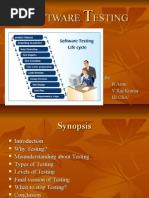 Download Presentation on Software Testing by Kapil Samadhiya SN26179617 doc pdf