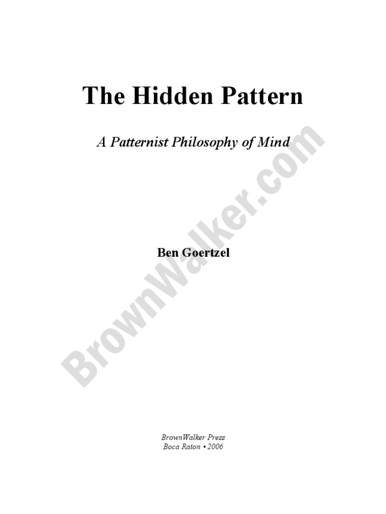 Hidden Patterns | PDF | Mind | Reality