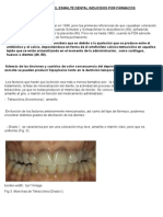 Coloracion Del Esmalte Dental Inducidos Por Fármacos