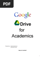 Google Drive Training Manual