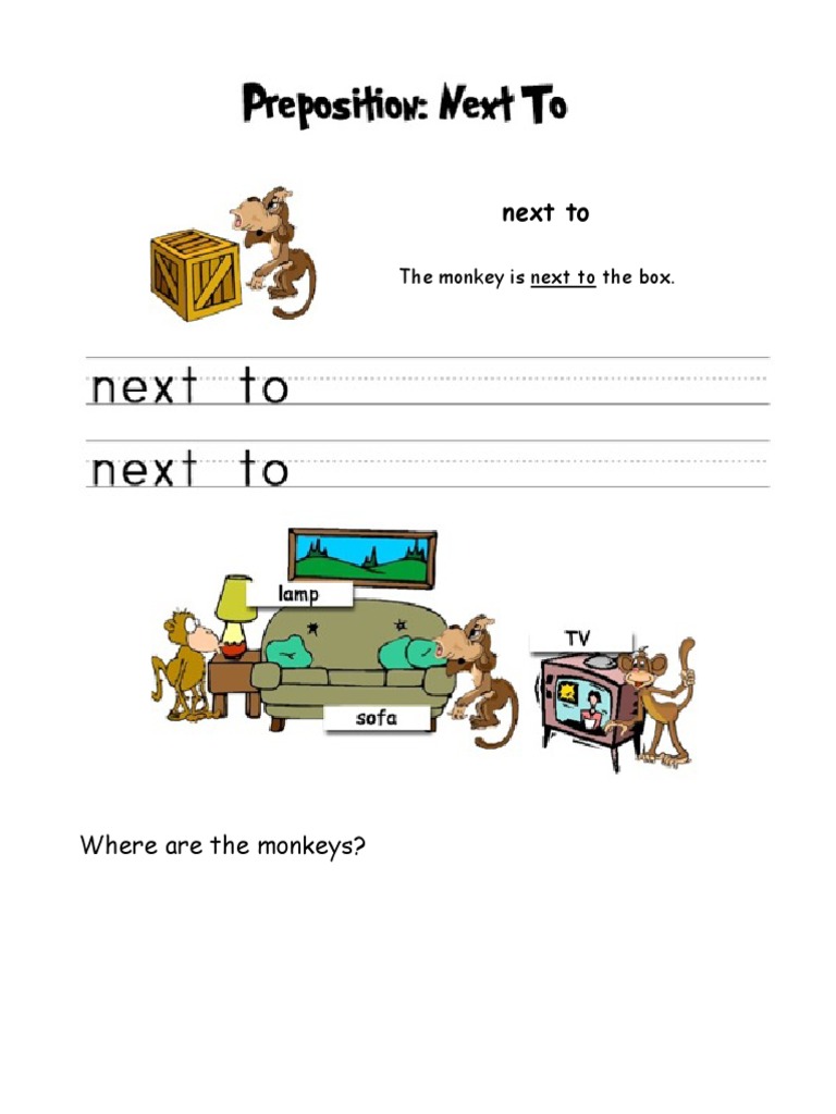 Next To: Where Are The Monkeys? | PDF