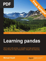 Learning Pandas - Sample Chapter