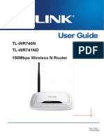 Tl-wr740n 741nd User Guide