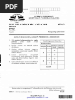 Download spmsoalanSoalan SPM 2014 Physics Paper 3 Kertas 3 Fizik by SPM Soalan SN261806285 doc pdf