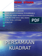 Persamaan Kuadrat 2