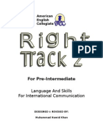 For Pre-Intermediate: Language and Skills For International Communication