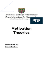 Motivation Theories Munir