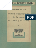 Historia Documentada de La Iglesia en Urabá y El Darien, Vol 4