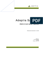 Adeptia Suite 5.0 Admin Guide