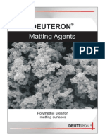 Brochure Matting Agents E