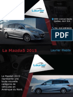 La Mazda 5 2015 - Fiabilité Et Meilleur Prix Chez Laurier Mazda