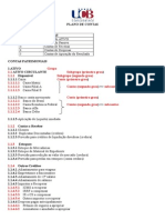 Plano de contas