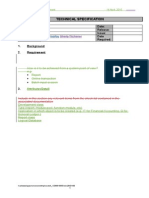 Abap Spec Template