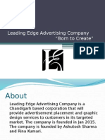 Leading Edge Advertising Company "Born To Create"