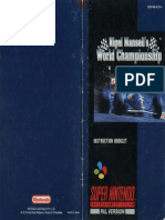 Nigel Mansells World Championship Racing - AU Manual - SNS