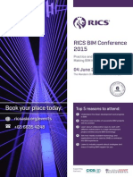 Rics-Bim Conference Kuala Lumpur A4 Flyer - Final