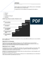 Cmmi Maturity Levels