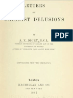 A.V. Dicey - Letters on Unionist Delusions