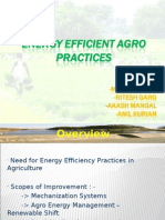 Energy Efficient Agro Practices - Group 2