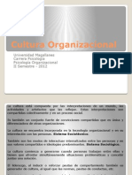 Clase 8. Cultura Organizacional