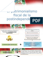 patrimonialismo fiscal durante la post - independencia